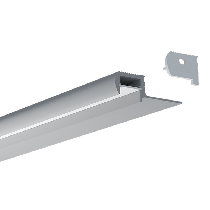 LED Stair Profile Aluminum Channel For 12mm COB LED Light Strips